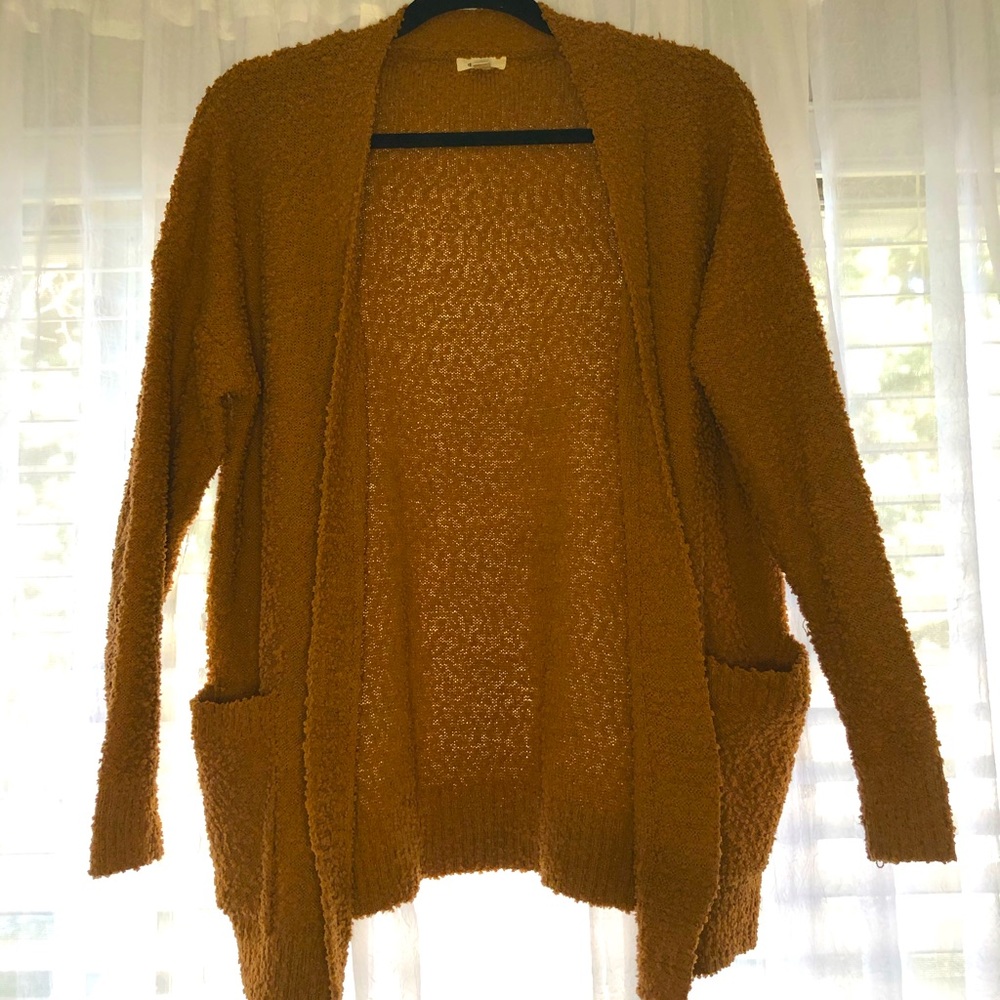Debut Mustard Yellow Cardigan
